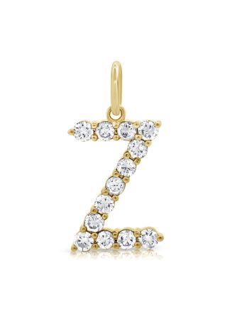 .62CT DIAMOND INITIAL Z PENDANT