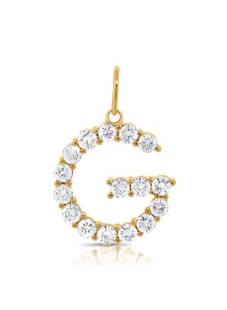 .70CT DIAMOND INITIAL G PENDANT