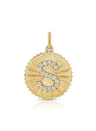 .10CT DIAMOND INITIAL S PENDANT