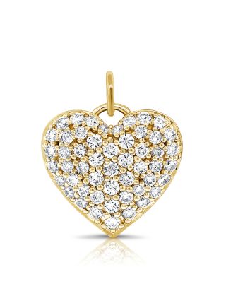 0.66CT DIAMOND HEART PENDANT