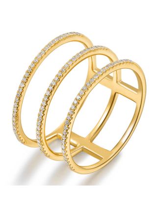 .30CT DIAMOND MULTI ROW RING