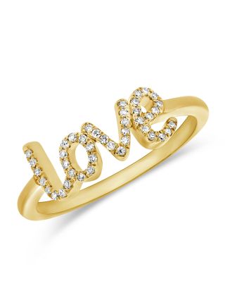 .11CT DIAMOND LOVE RING