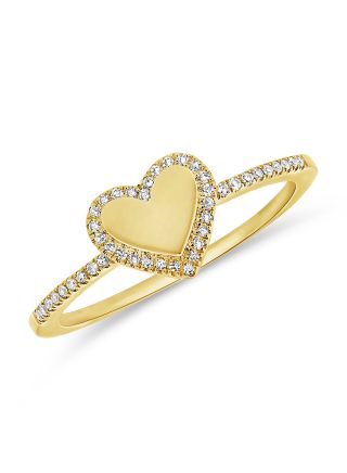 .10CT DIAMOND HEART RING