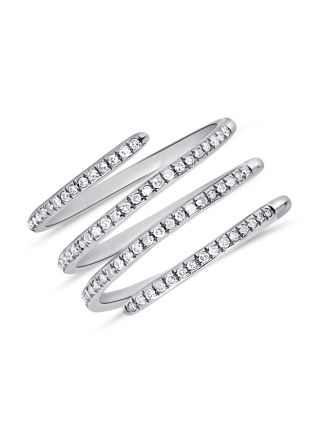 .18CT DIAMOND WRAP RING