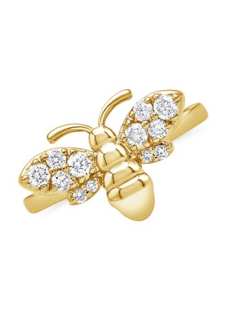 .38CT DIAMOND BEE RING