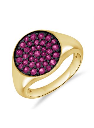 .90CT PINK SAPPHIRE RING