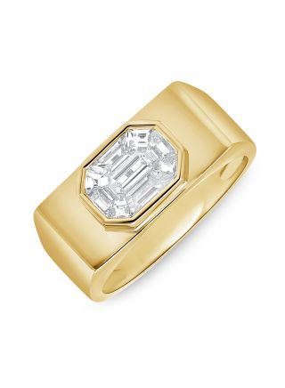 .72CT PIE CUT DIAMOND BAND RING