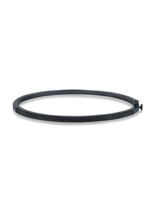 .60CT BLACK DIAMOND BANGLE