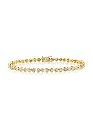 1.01CT DIAMOND MIRACLE SETTING TENNIS BRACELET