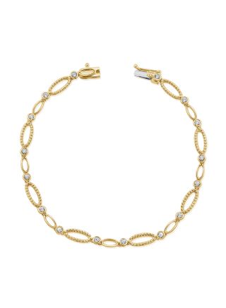 .13CT DIAMOND LINK BRACELET