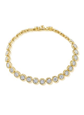 3.00CT DIAMOND MIRACLE SETTING TENNIS BRACELET