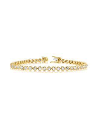 1.11ct MIRACLE SETTING TENNIS BRACELET