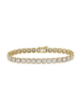 1.90CT DIAMOND MIRACLE SETTING TENNIS BRACELET