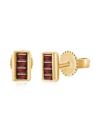 .40CT RUBY STUD EARRINGS