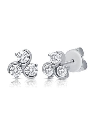 .39CT DIAMOND STUD EARRINGS