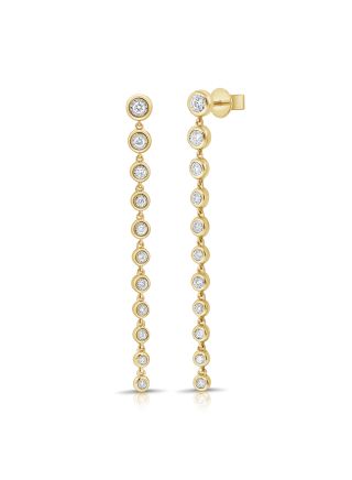 0.27CT DIAMOND MIRACLE DANGLE EARRINGS