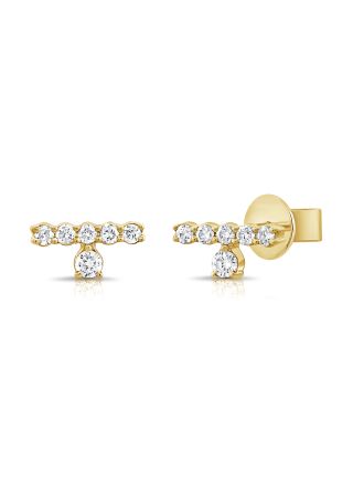 0.16CT DIAMOND STUD EARRINGS