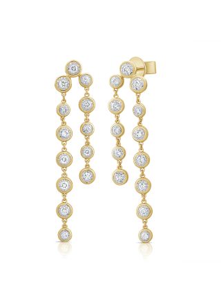 1.18CT DIAMOND MIRACLE DROP EARRINGS