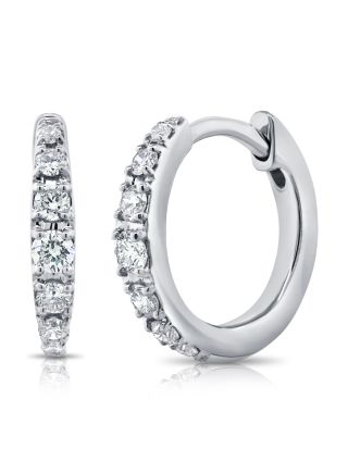 .16CT DIAMOND HUGGIE EARRINGS