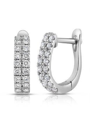 .42CT DIAMOND LEVERBACK EARRING