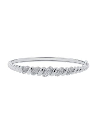 0.55CT DIAMOND BANGLE