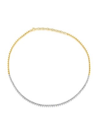 1.39CT DIAMOND HEART TENNIS NECKLACE