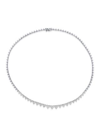 1.95CT DIAMOND HEART TENNIS NECKLACE