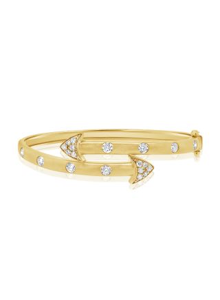 1.63CT DIAMOND ARROW CONFETTI BANGLE