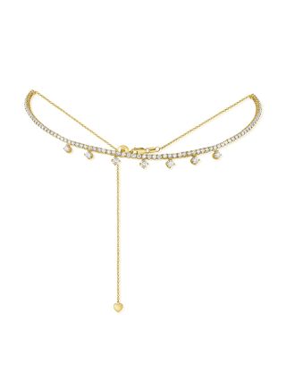 3.15CT DIAMOND CHOKER NECKLACE