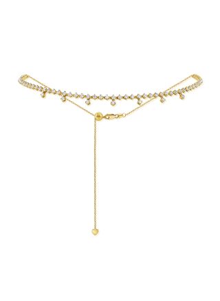 2.39CT DIAMOND CHOKER NECKLACE