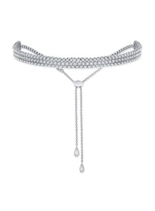 3.61CT DIAMOND CHOKER NECKLACE