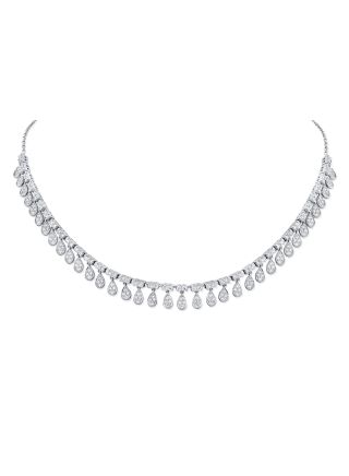 3.48CT DIAMOND CHOKER NECKLACE