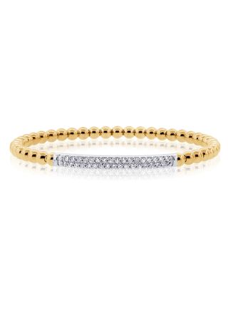 .33CT DIAMOND  BALL BRACELET