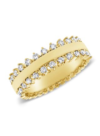 .48CT DIAMOND CIGAR BAND