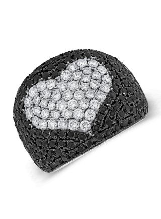 2.72ct HEARTS & LOVE COCKTAIL RING