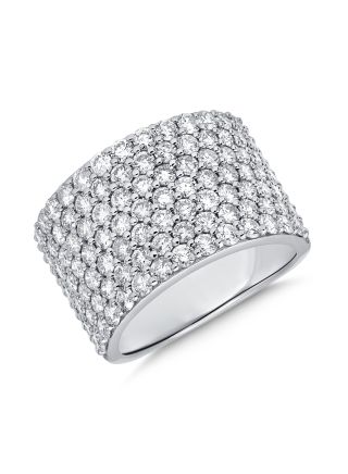 3.06CT DIAMOND CIGAR BAND