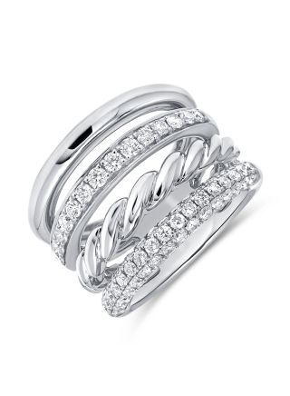 1.18CT DIAMOND COCKTAIL RING